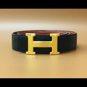 Authentic Hermès Belt & Gold Buckle-Brand New